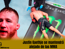Justin Gaethje anuncia un parón en su carrera tras su derrota en UFC 300
